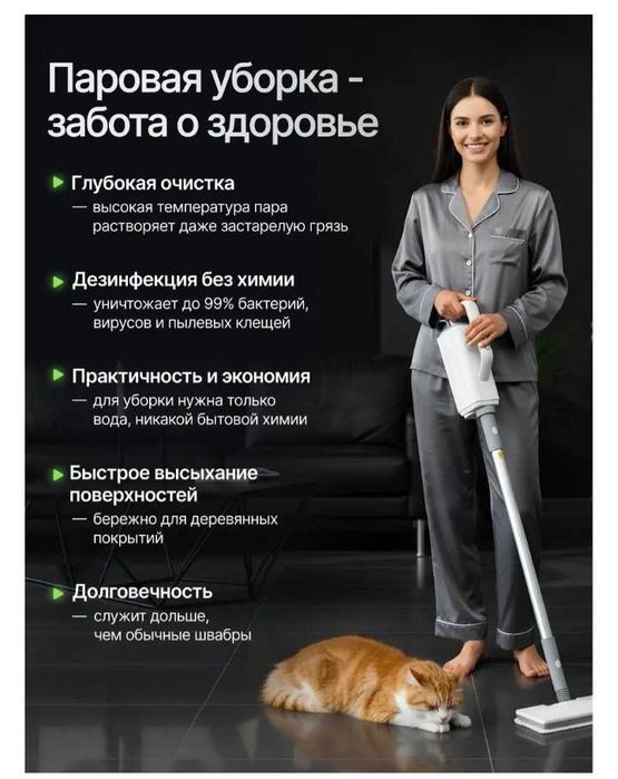 Новыц парочиститель за 10000 тг 5в1