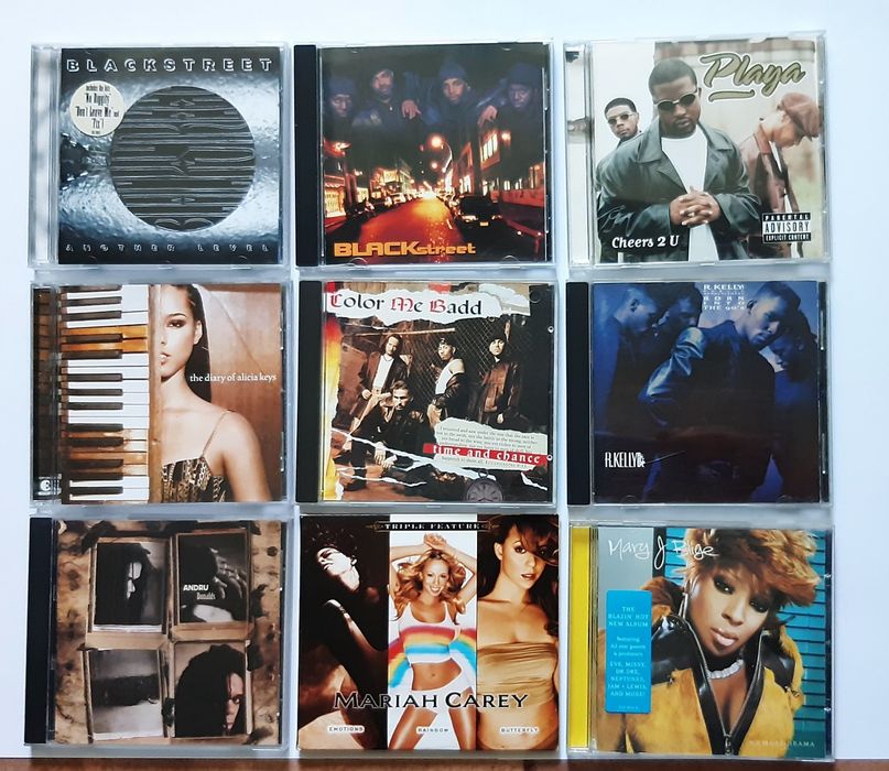 Cd originale cu muzica rap și rnb