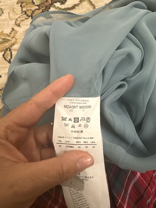 Брюки Massimo Dutti, Платье Emporio Armani