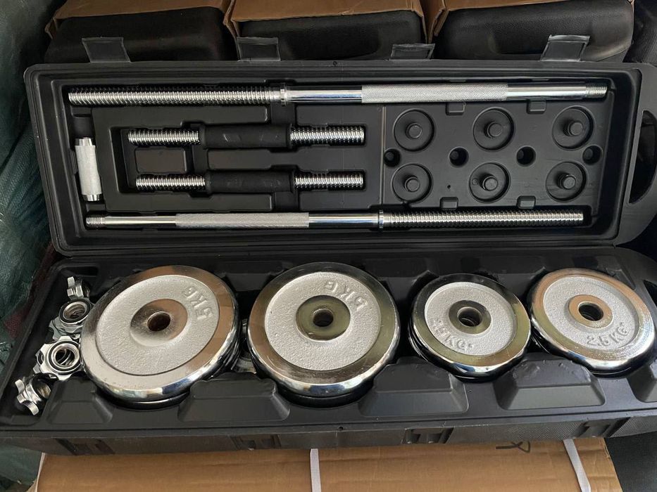 Гантел Хромированные