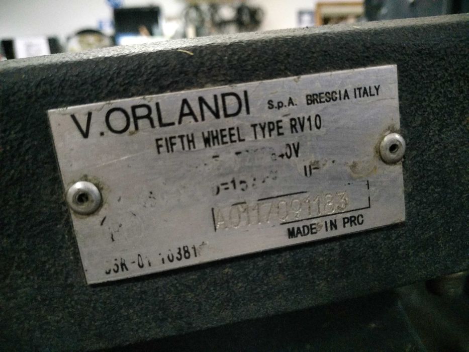 Седло V.ORLANDI под Камаз