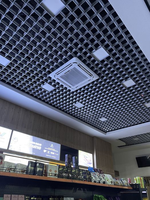 Потолок подвесной грилято Грильято решетка ячейка сетка потолок