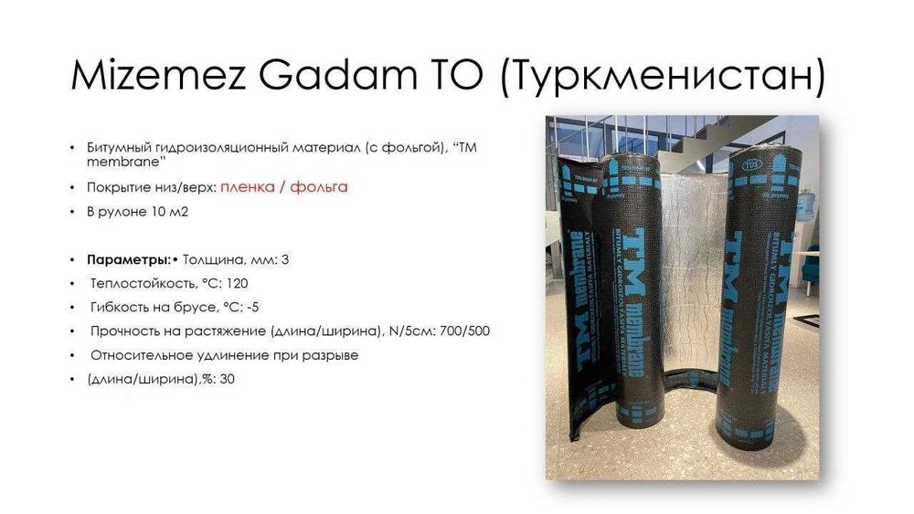 Гидроизол tm membrana