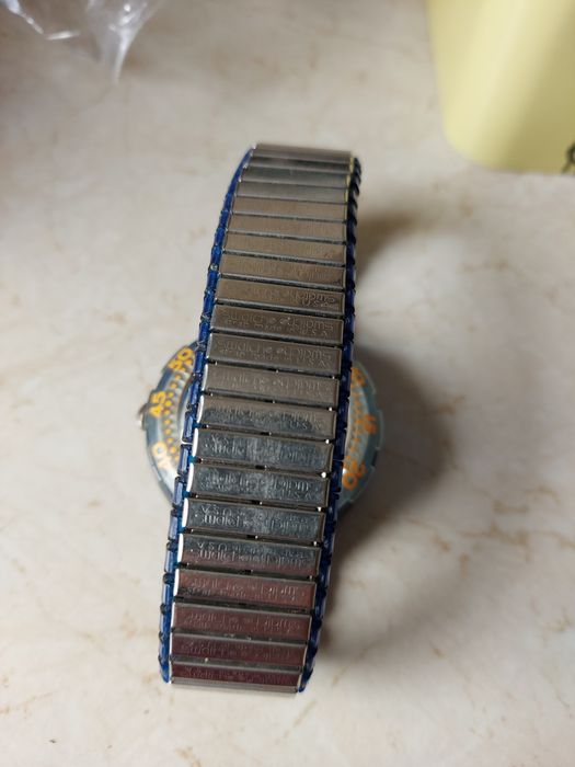 Ceas quartz Swatch Swiss,strap made în usa,curea elastica,baterie noua