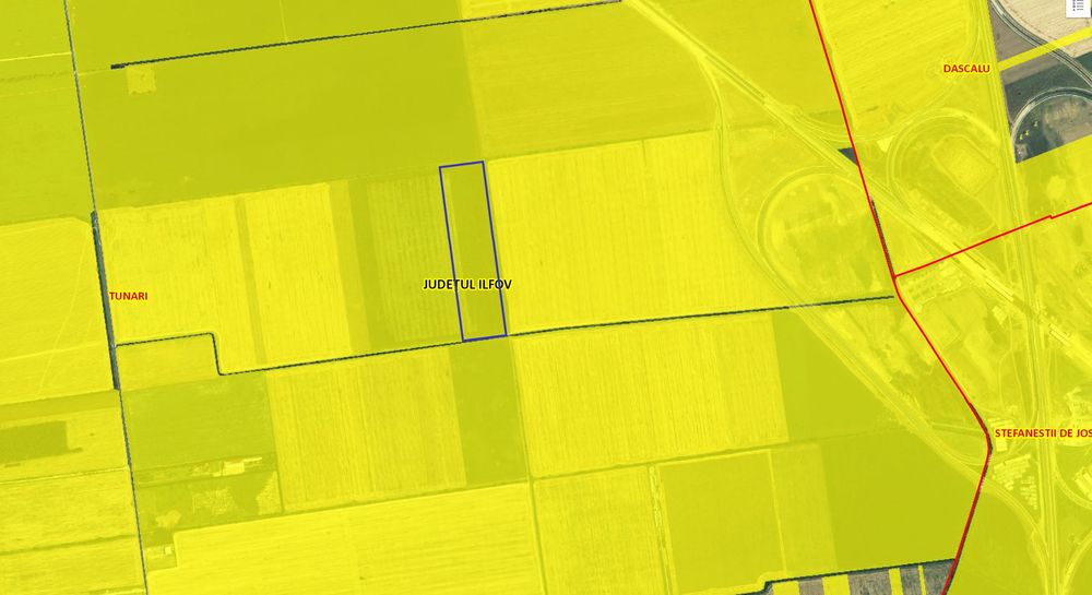 Tunari - teren 7.3 Ha + 9.3 Ha
