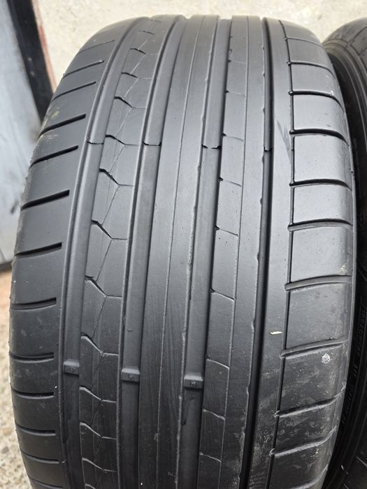 Vând două anvelope de vara dunlop 245 50 18  dot1522