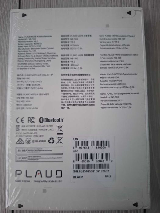 PLAUD NOTE ChatGPT Empowered AI Voice Recorder