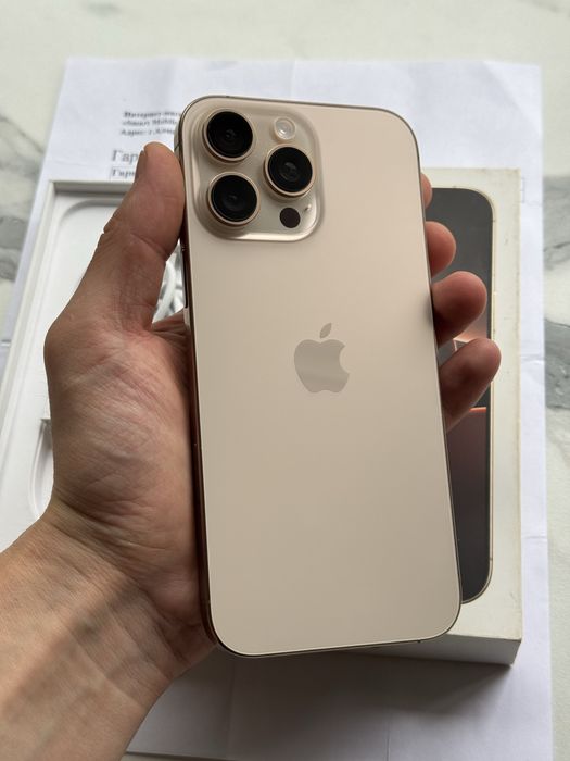 Iphone 16 Pro Max 256 gb емкость 100