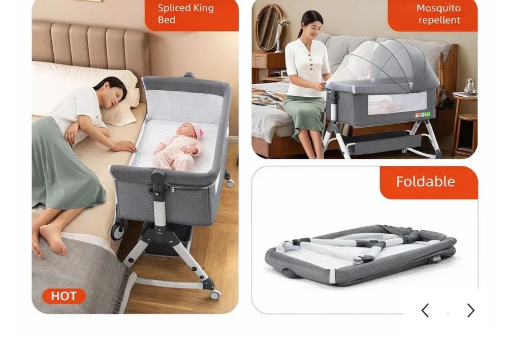 Pătuț portabil pentru bebeluși