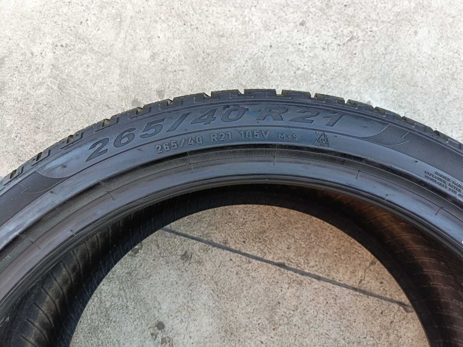 O anvelopa iarna 265 40 21 pirelli scorpion winter profil 7,5 mm 3320