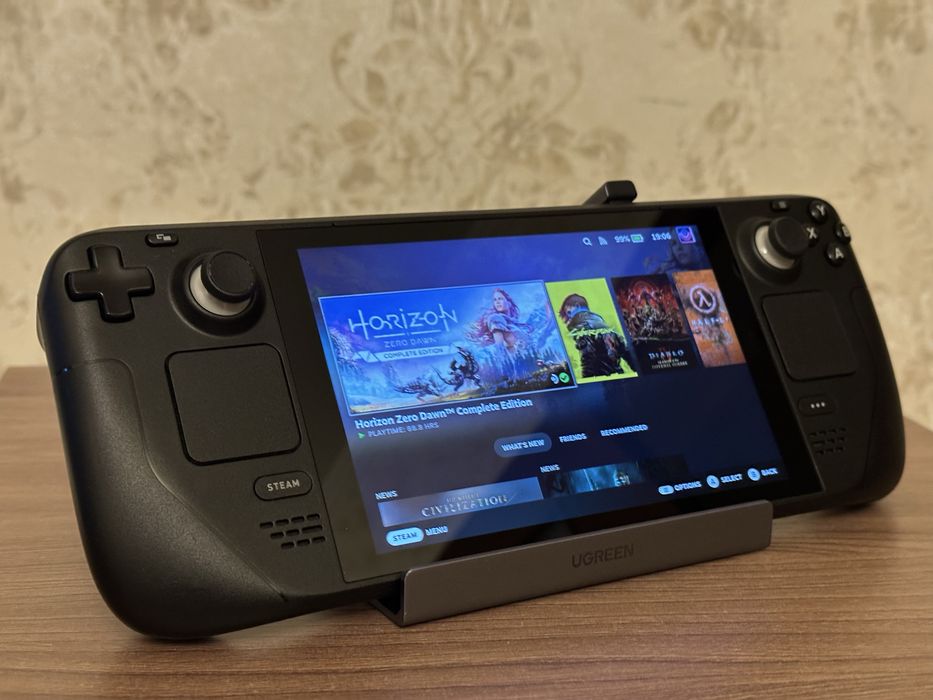 Steam deck 256 GB с док-станцией