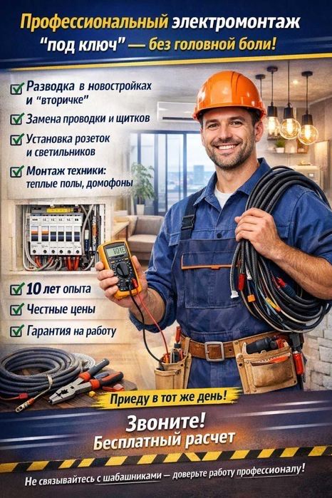 электрик 24/7  и сварчик