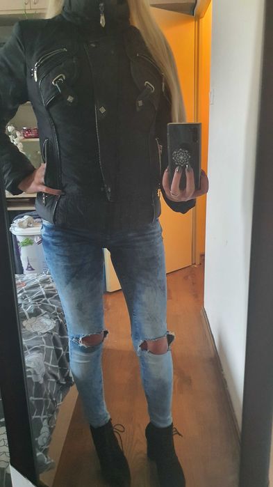 Зимно дамско яке без качулка