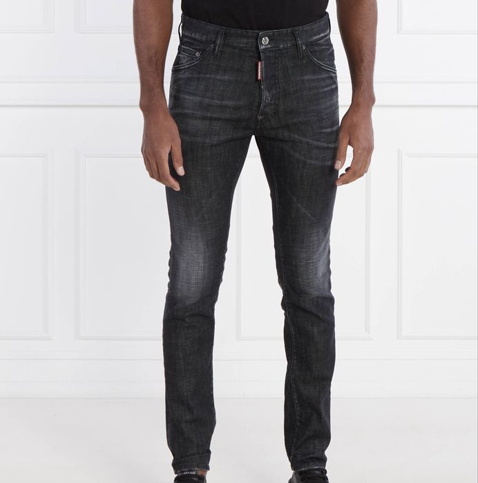 Blugi dsquared2 negru S/M