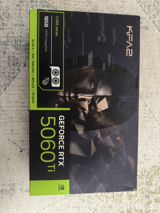 Новая видеокарта KFA RTX 5060 Ti 16gb