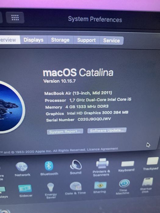 MacBook Air 13” (Mid 2011)