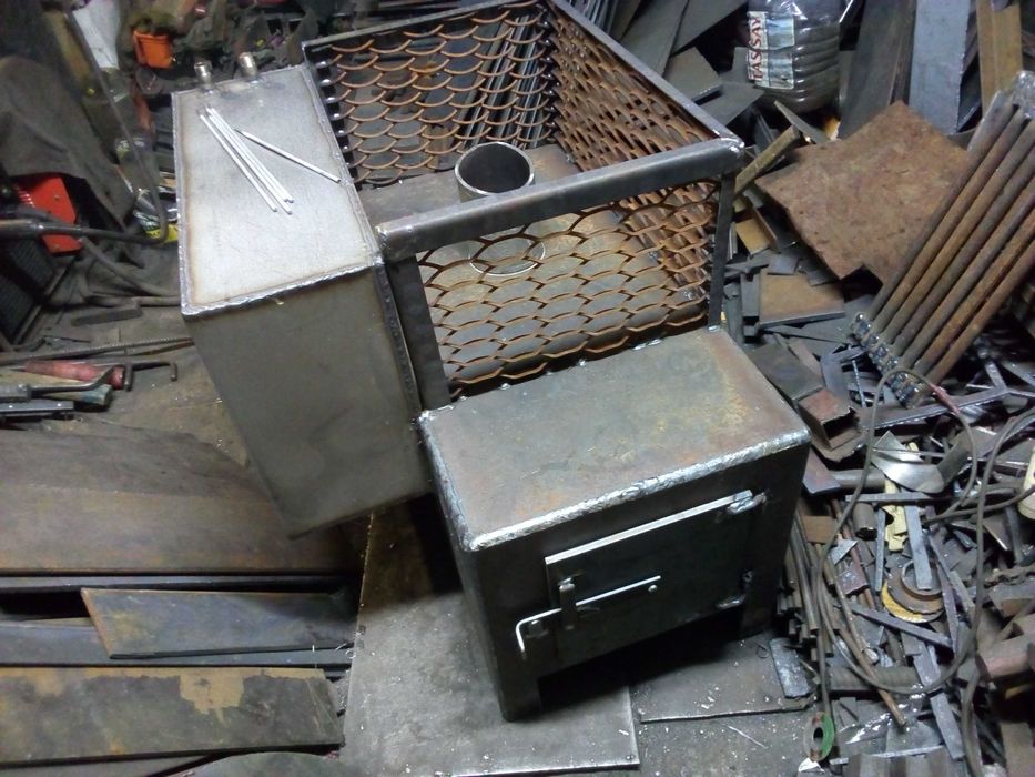 металлические печи для дома