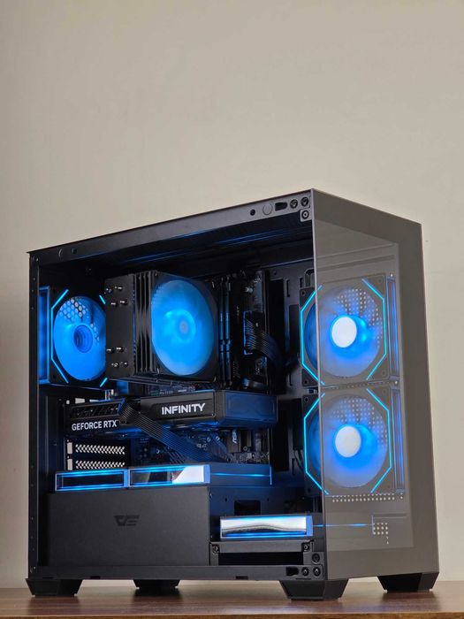 Геймърски компютър - Нов ( Ryzen 7 5700X | RТX 5060 | DDR4 RAM | SSD )