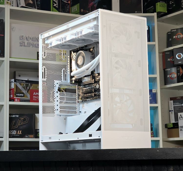 Pc Ryzen 7 9800X3D 32 DDR5 Cl30 6000 mhz NZXT Aio 360mm H7 Flow Season