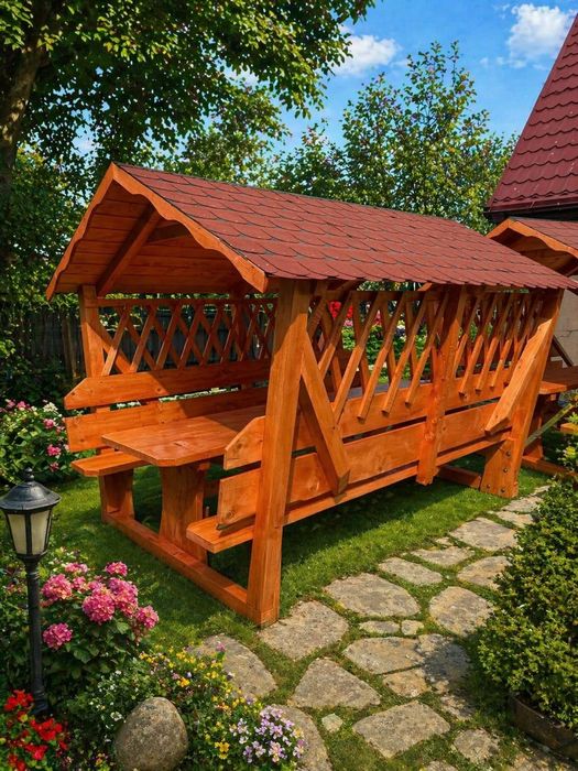 Mobilier rustic de gradina