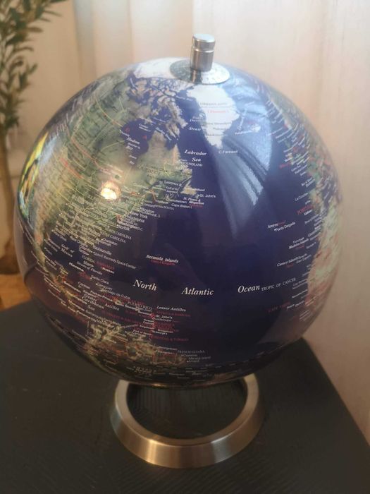 Луксозен глобус 25 см – стилен, образователен, декоративен