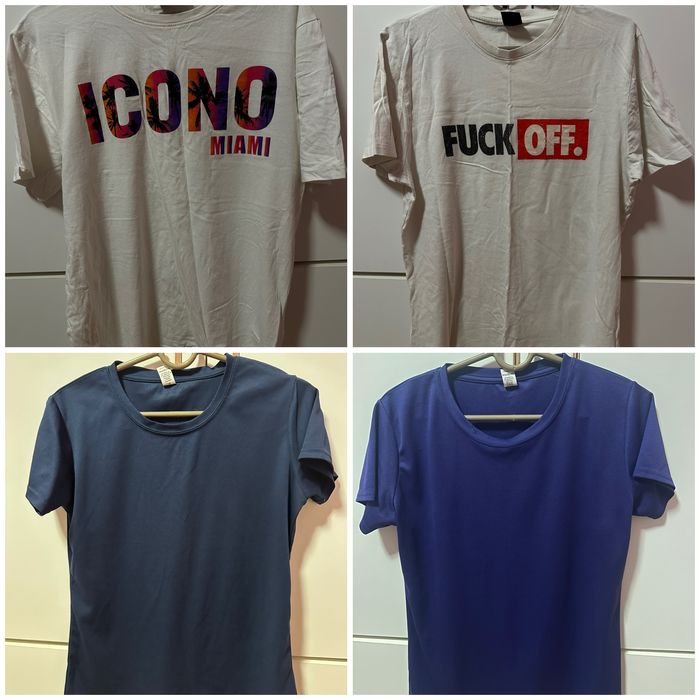 Втора употреба тениски S – отлични, 2.50 €