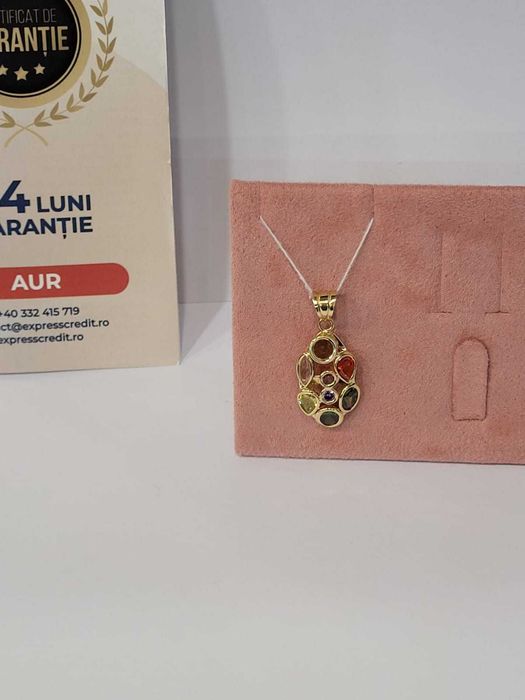 Medalion aur 14k 3.03g (Iulius Mall)(B-4931) Garantie 2 ani!