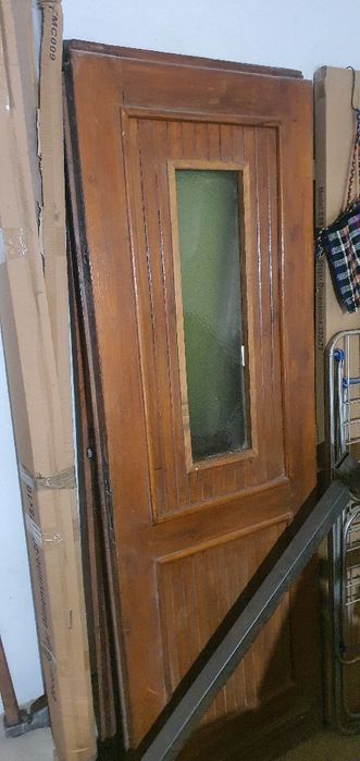 Usa dubla din lemn de stejar