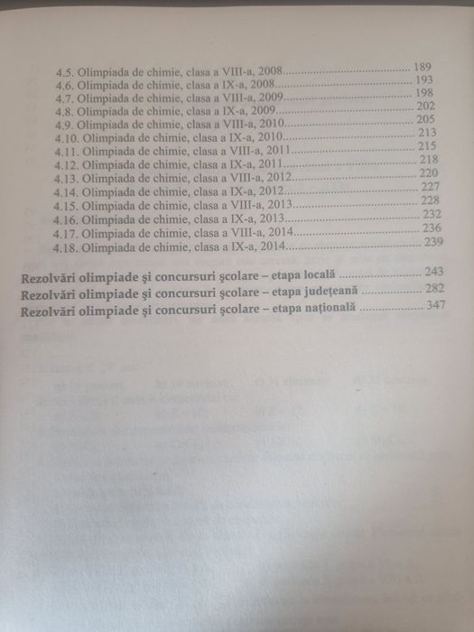 Culegere de chimie anorganică pentru pregătirea la olimpiade