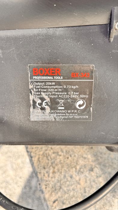 Tun de caldura GPL pentru constructii