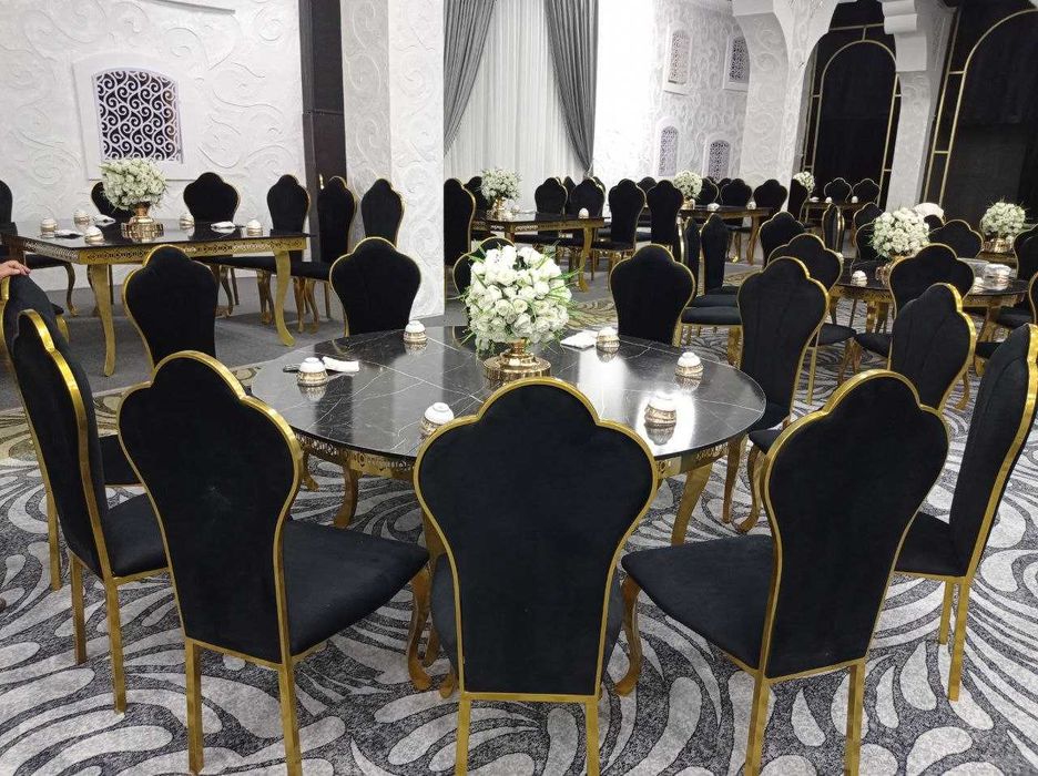 Стол и Стулья для свадебных ресторанов на 10 и 12 персон