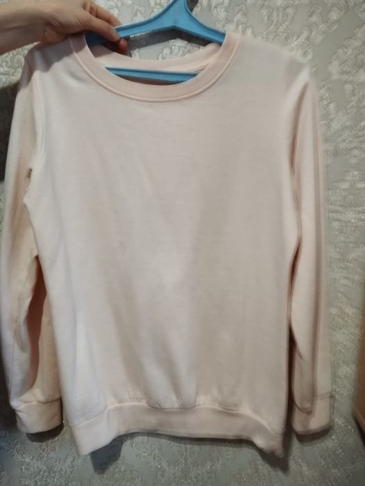 Розовая кофта, 44разм. Хлопок