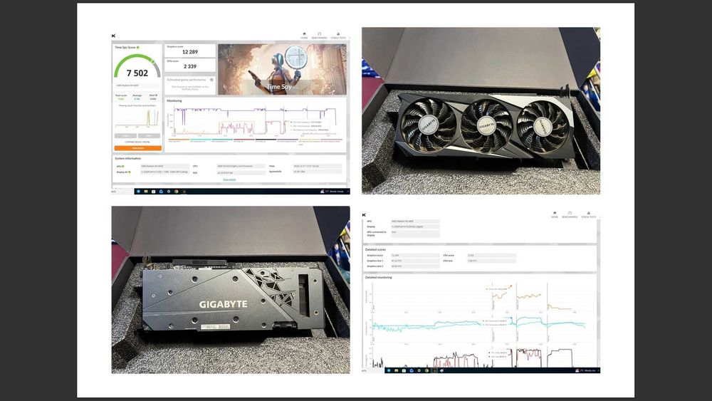 AMD RX6800 Founder Edition,Gigabyte,Asus TUF GAMING,GIGABYTE P1000GM