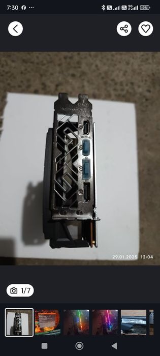 Placa video Sapphire Rx 5700xt  8gb