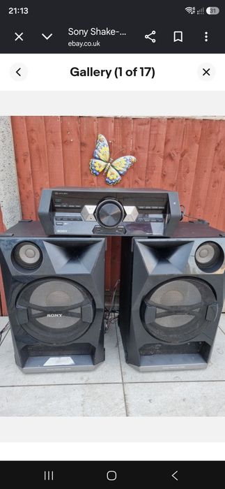 Vand sony shake 33