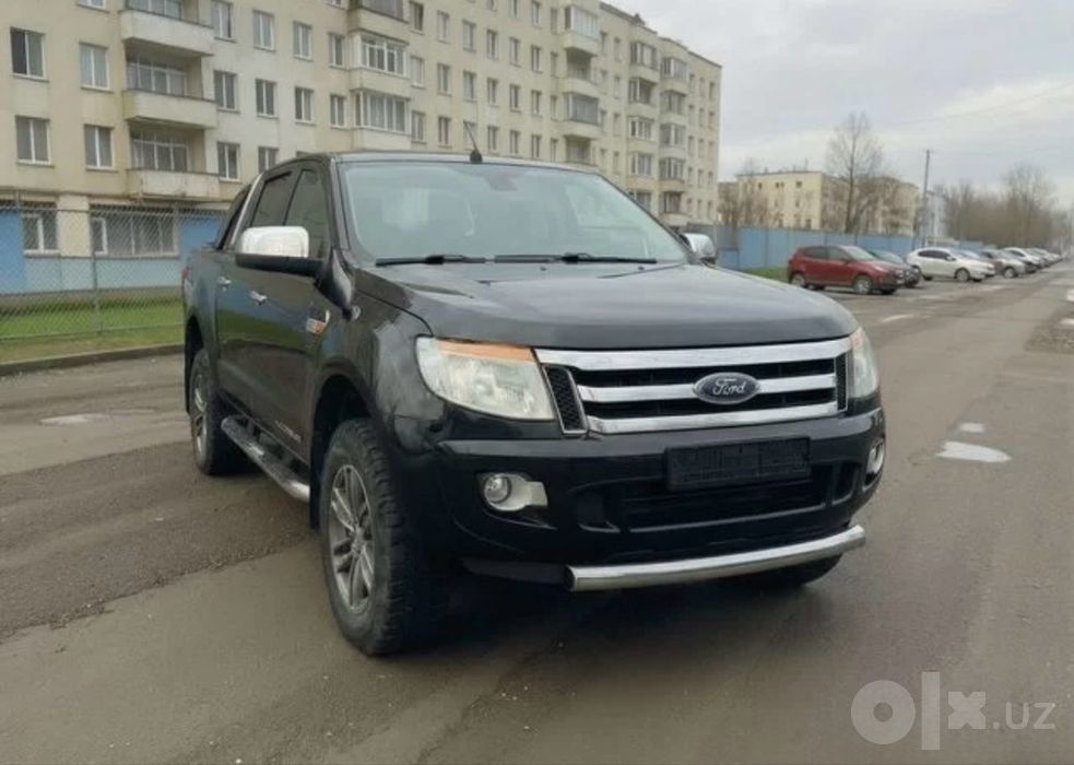 Защита бампера на Ford Ranger 2, t6 kuga 2