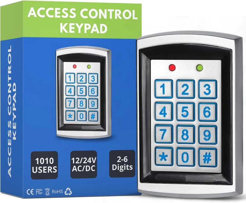 Cititor acces, tastatura,usa, poarta rfid carduri, IP65, aluminiu Secure My Door  wifi