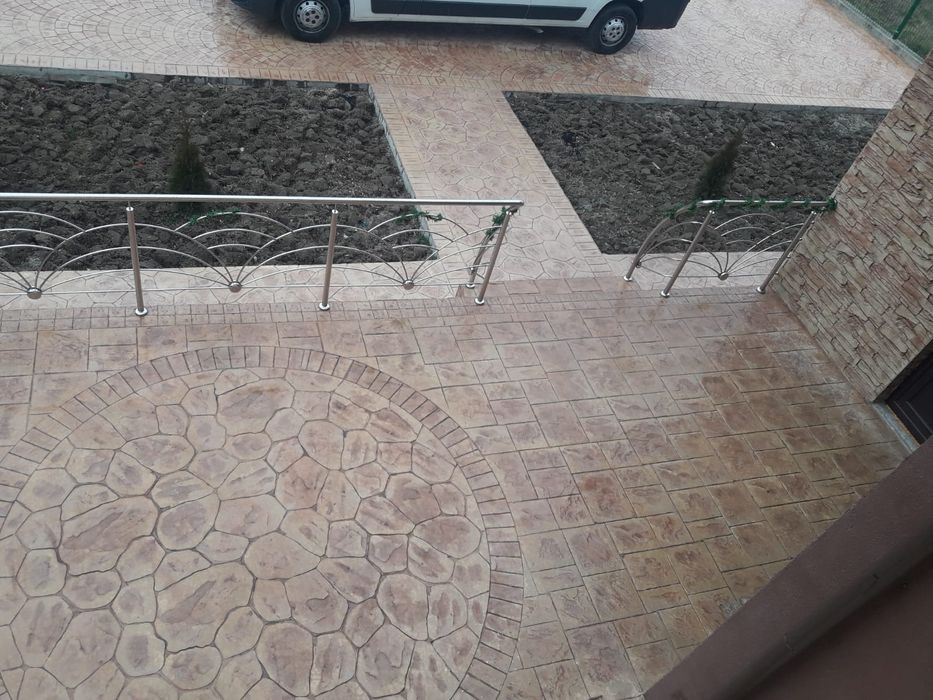 Beton Amprentat Decorativ