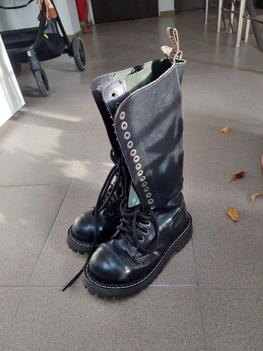 Кожени ботуши Steel 36/37 номер