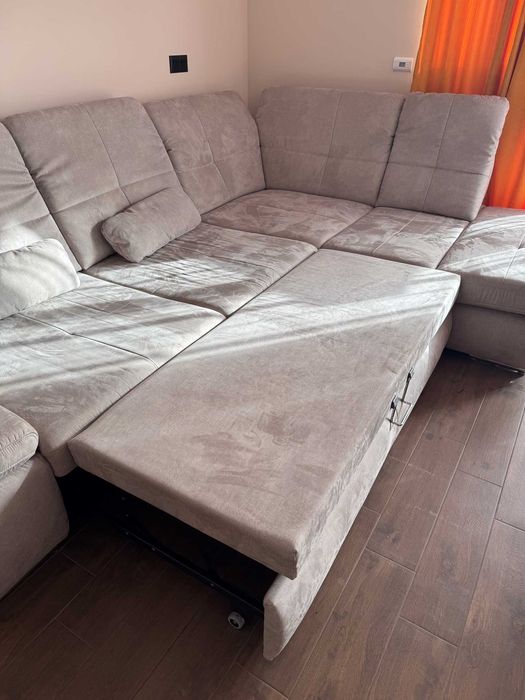 Диван - функция сън, ракла, подвижни облегалки