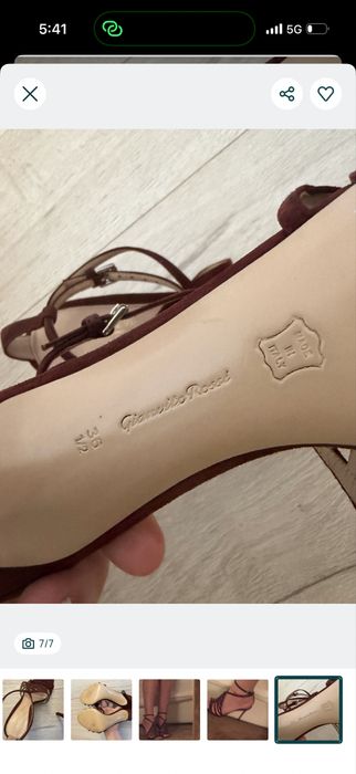 Gianvito Rossi сандали 36 1/2