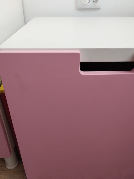 Banca Ikea cu lada de depozitare si perna