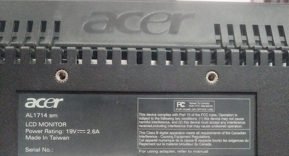 Acer monitor sotiladi