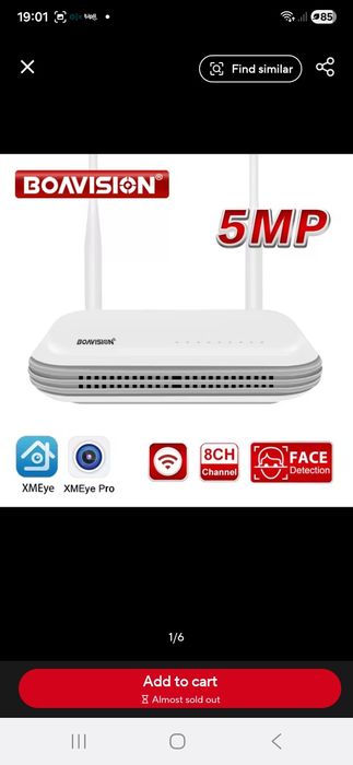 NVR wifi  8 Ch H.265 - oferta 2026