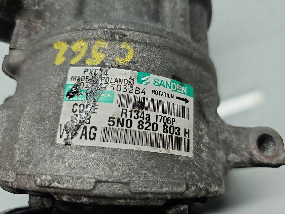 Compresor clima Volkswagen Beetle (5C1) [Fabr 2011-prezent] 5N0820803H