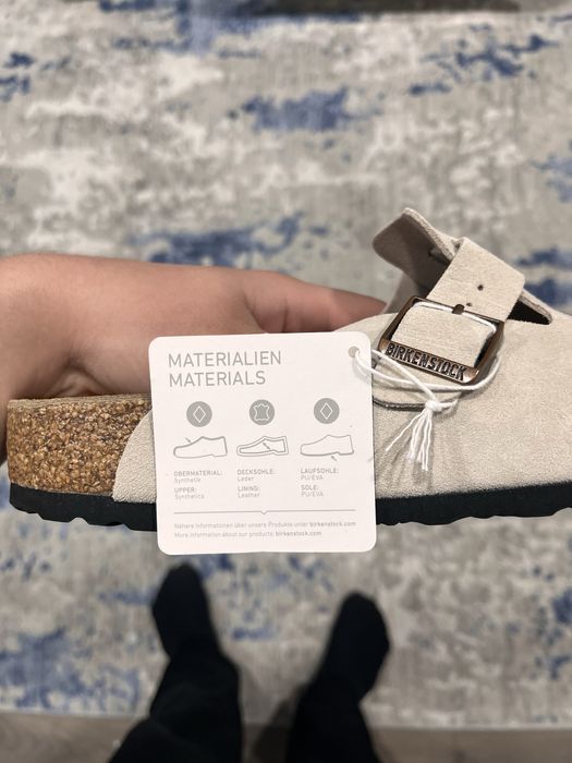 Saboti Birkenstock Crem Marimea 42 (27cm)