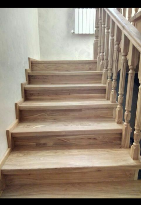 Лестница из массива дерево