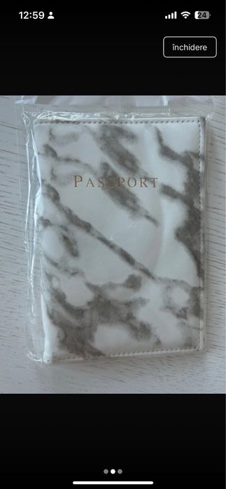 2 x Huse pasaport dama si barbati