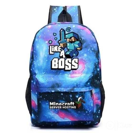 Стильные рюкзаки. Хит продаж 3 в 1. Minecraft, Huntrix, Лило и стич