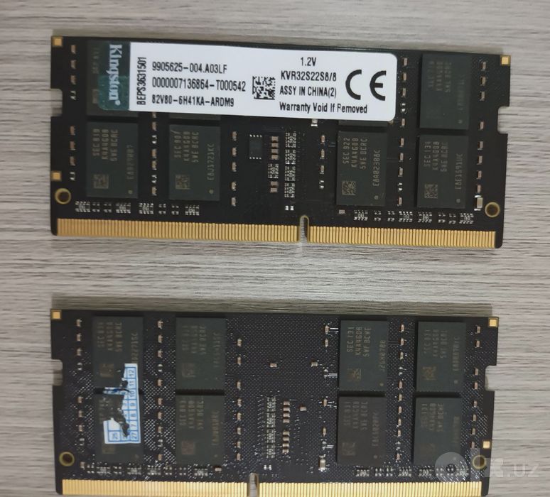 Samsung (2666] и Kingstone (3200) янги original 8 Gb DDR4